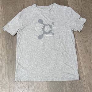 Orangetheory Light Gray 'PACE' Short Sleeve Tee